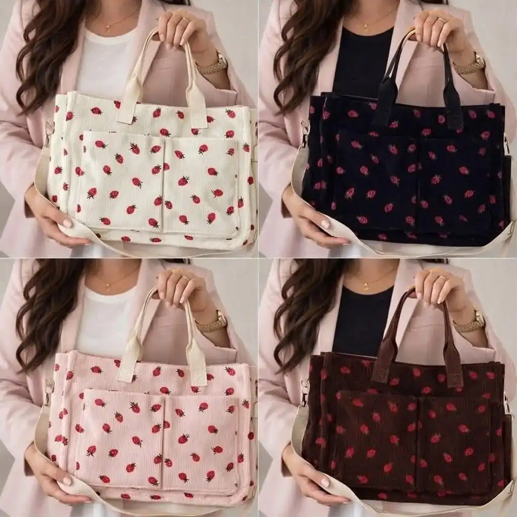 Tote bag fresas bolso