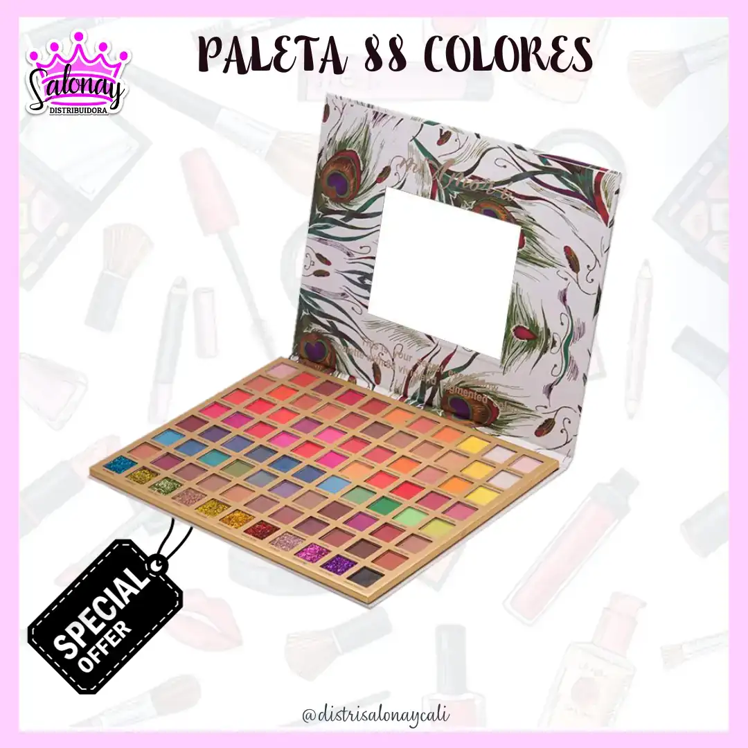 PALETA DE SOMBRAS X 80 TONOS