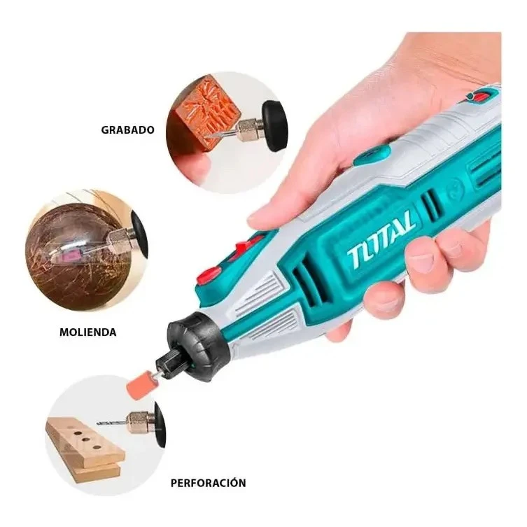 Mini Torno Minitorno 130w Total Tripa Flexible 100 Acc Malet 3
