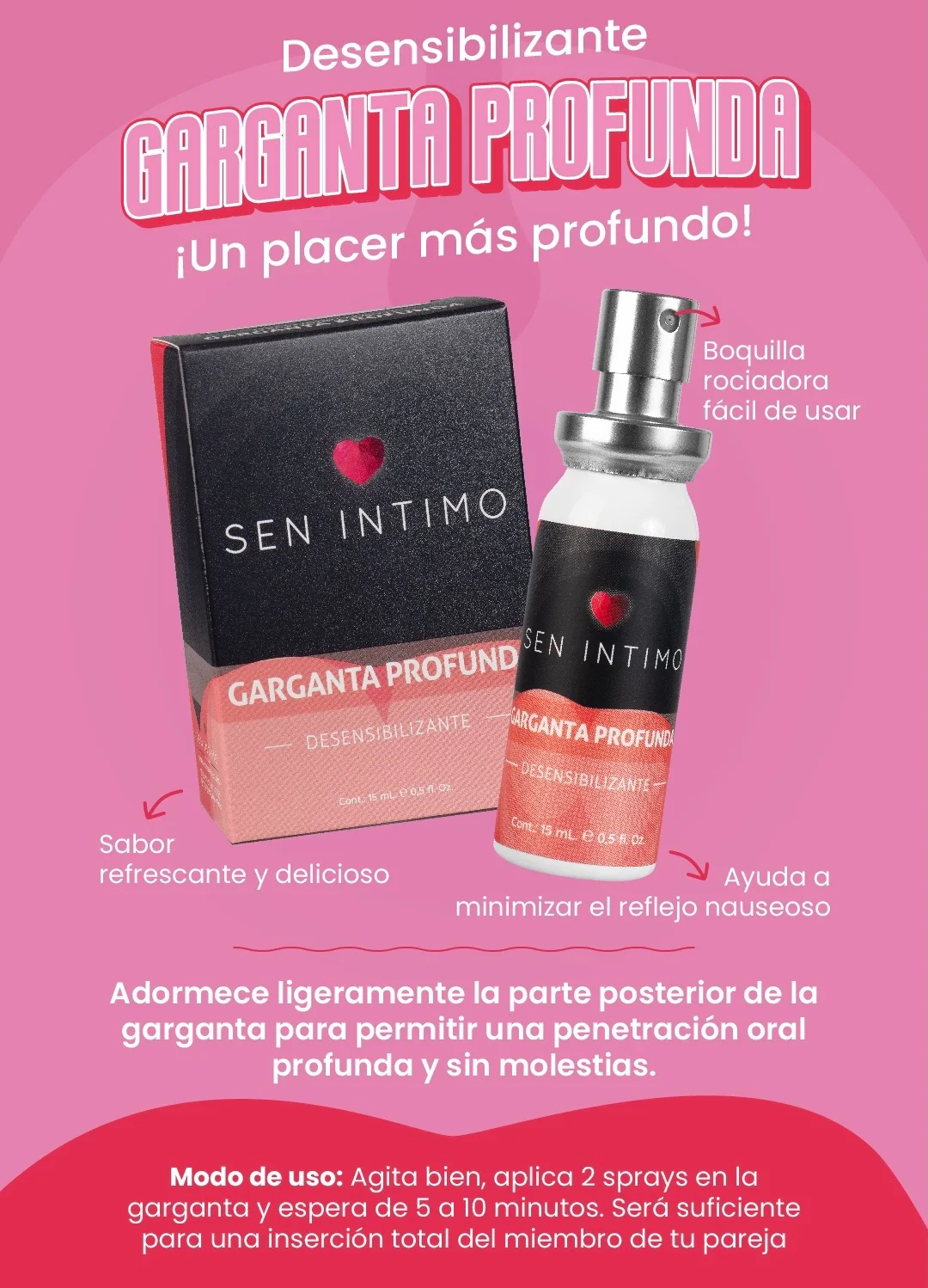 Garganta Profunda de Sen Íntimo 