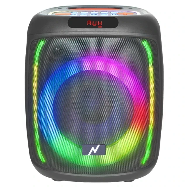PARLANTE INALÁMBRICO NOGA BLUETOOTH CON LED 3