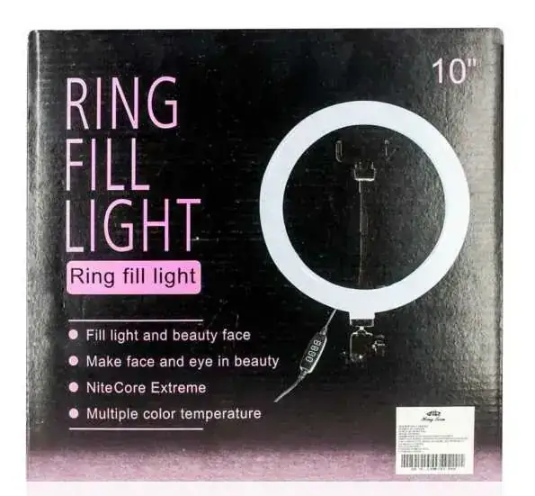 Aro De Luz 10 Pulgadas 