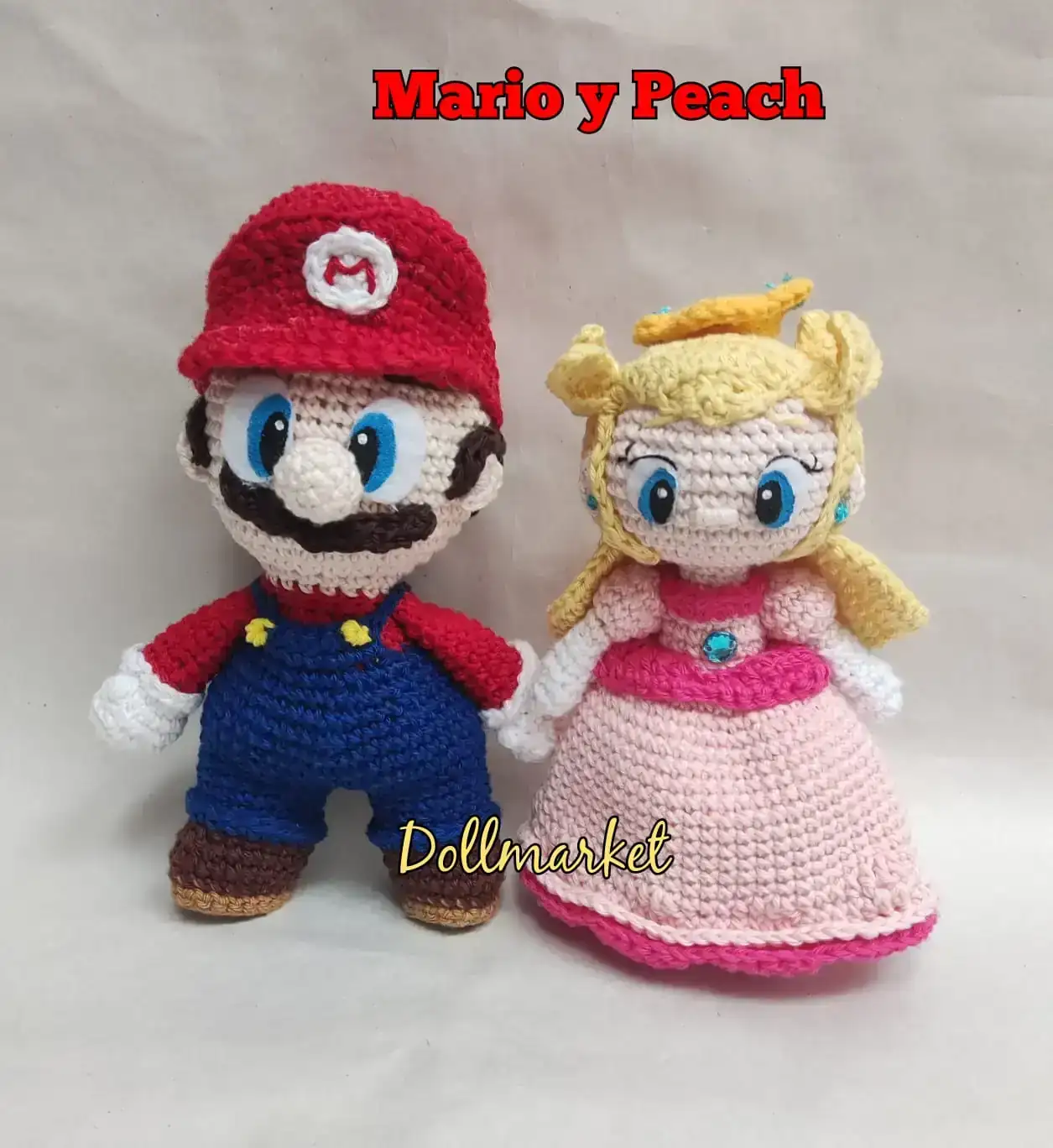 Mario y Peach /17 cm