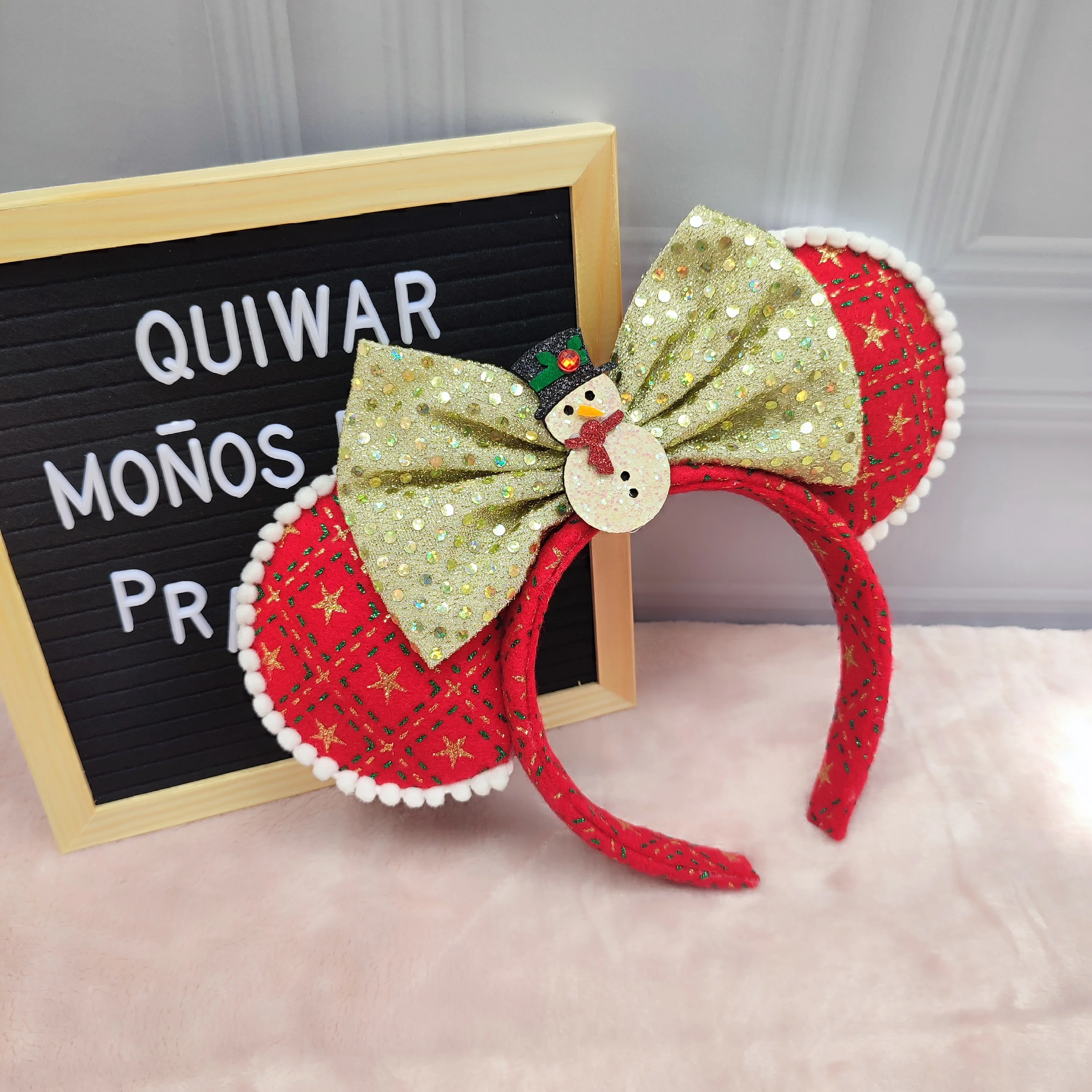 Diadema Navidad Muñeco de Nieve