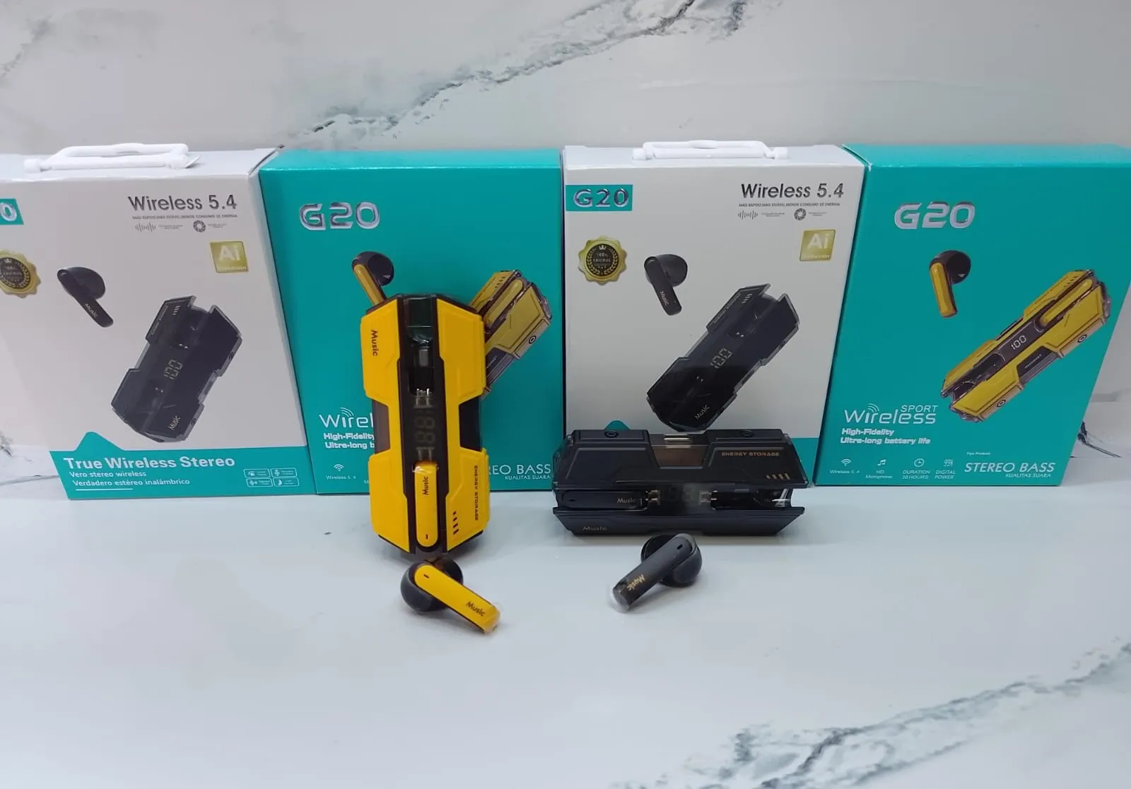 AUDIFONO BLUETOOTH GAMERS METÁLICO G20