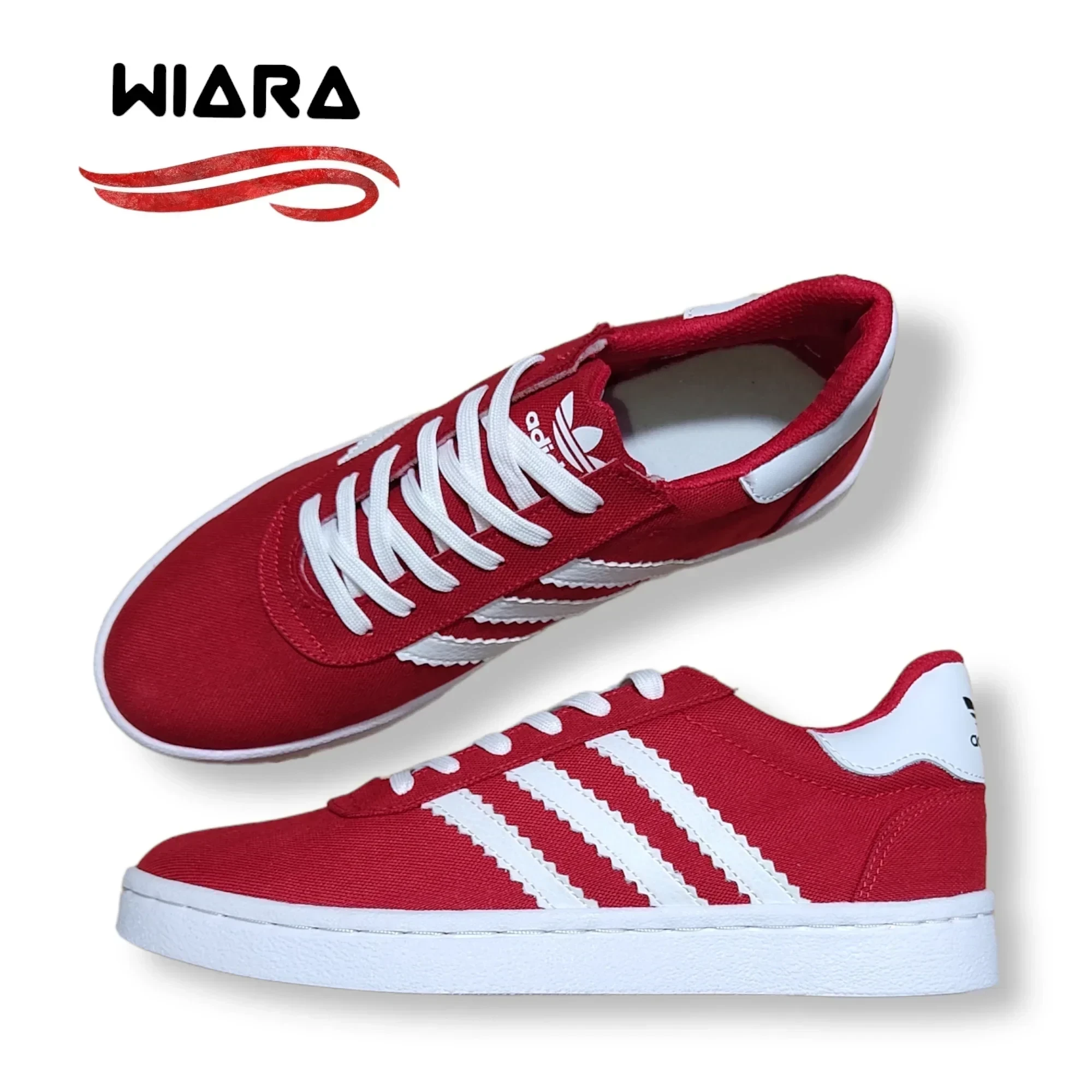 Adidas Lona Rojo Unisex 5