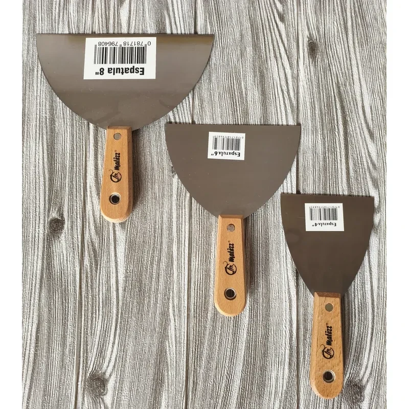 Kit Herramientas Durlock 11piezas Llanas Espátula Plato 2