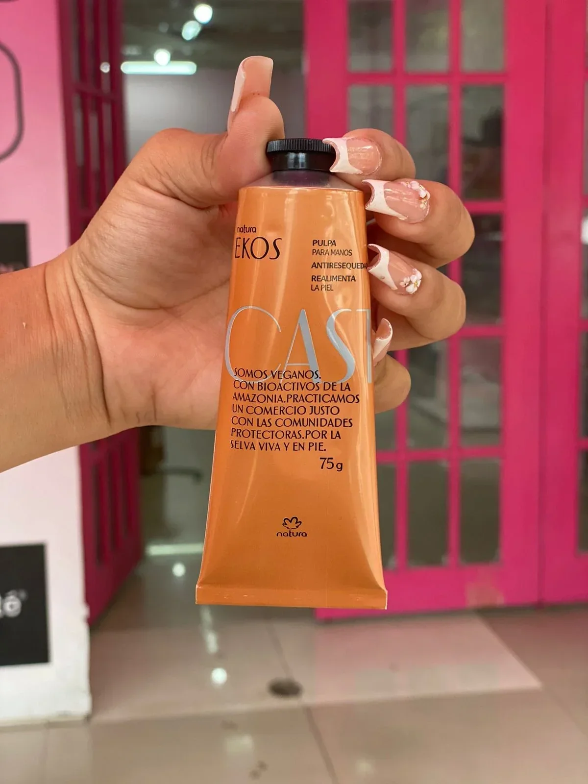 Crema de mAnos Natura CASTANHA 2
