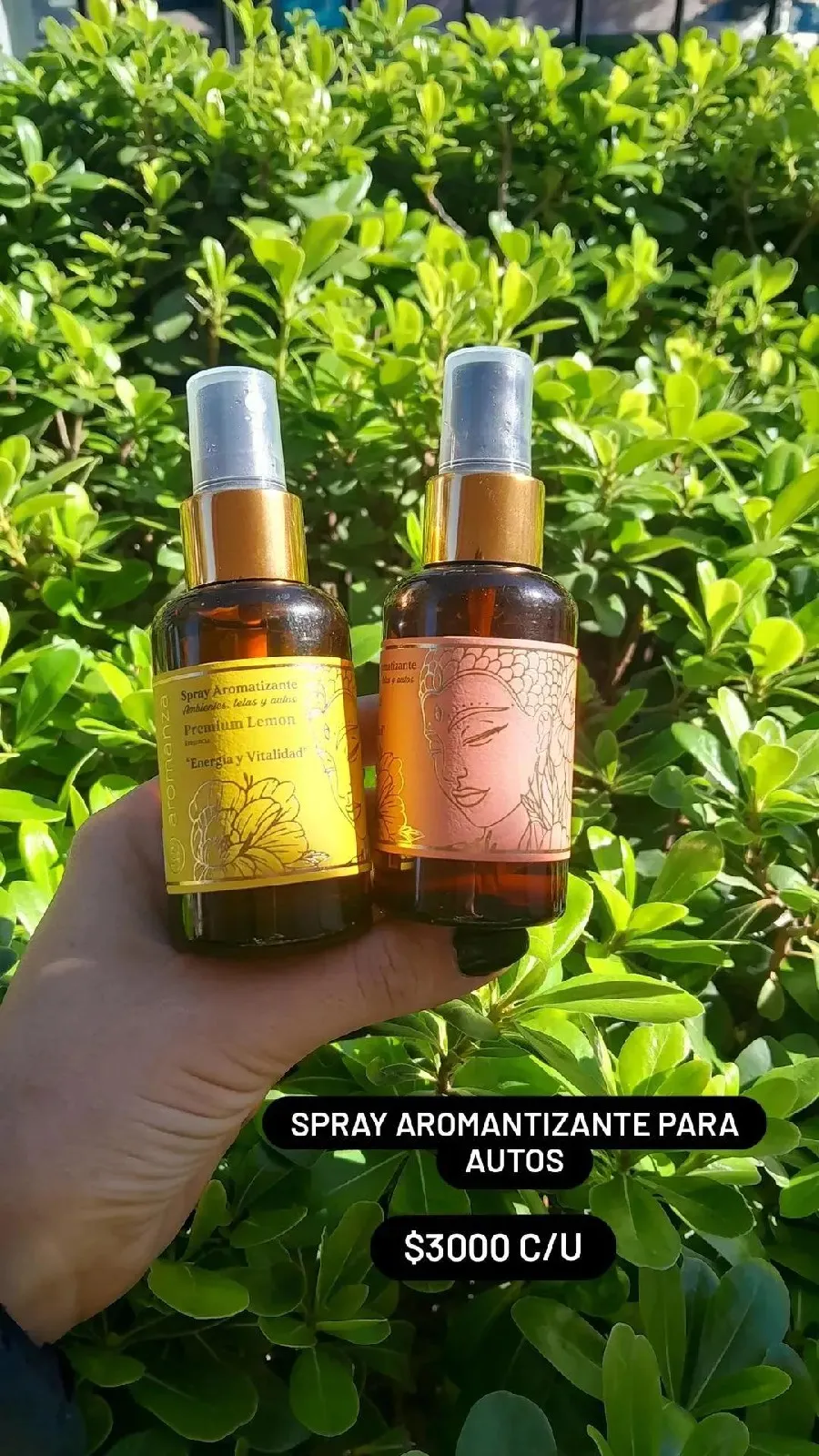 Spray aromantizante