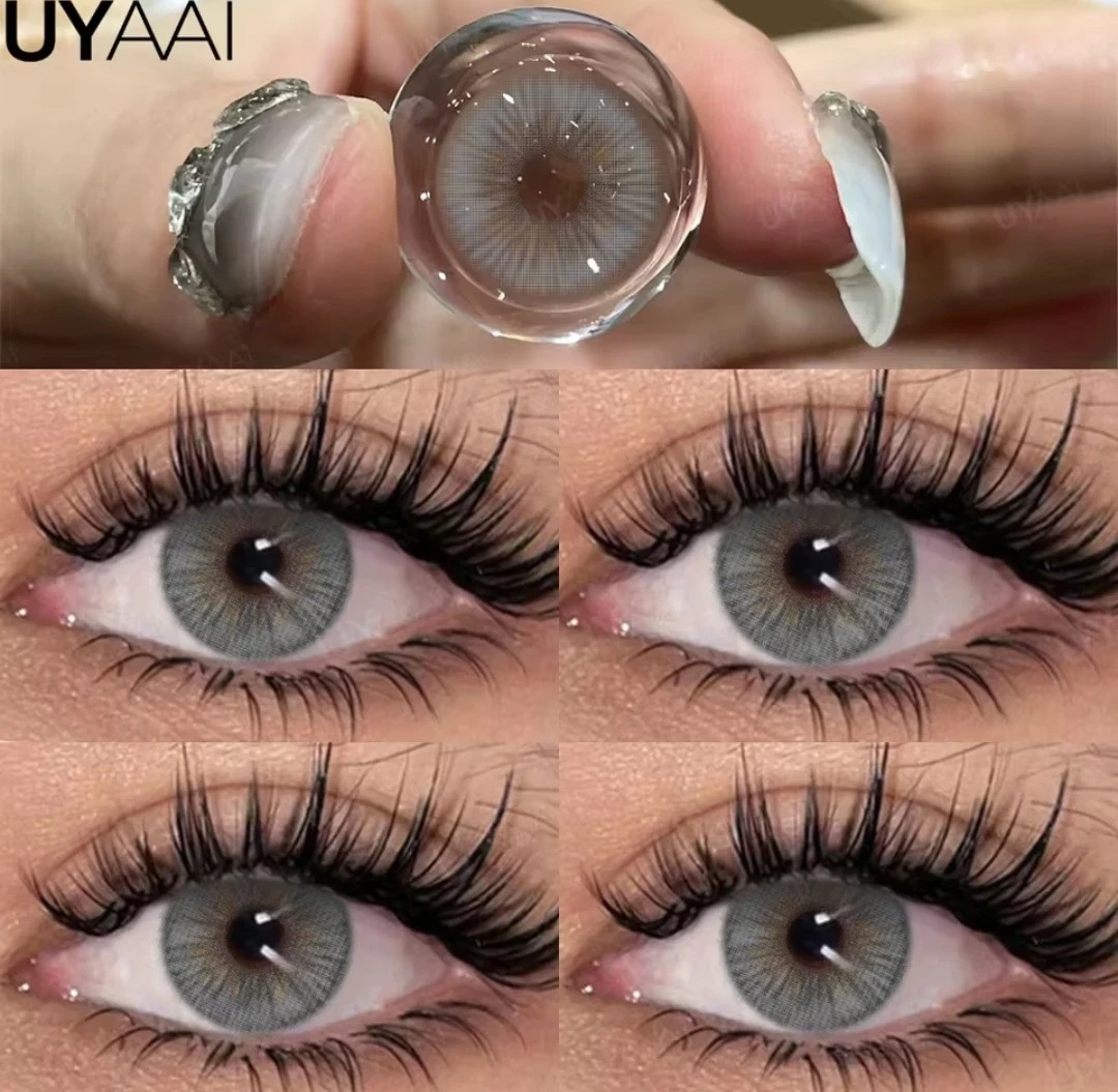 PERUVIAN GRAY - PUPILA  REDUCIDA- (GRATIS Liquido de 15ml o kit de pinzas)