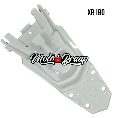 PL XR 190 L Guardabarro trasero blanco IMGUT82 OKL