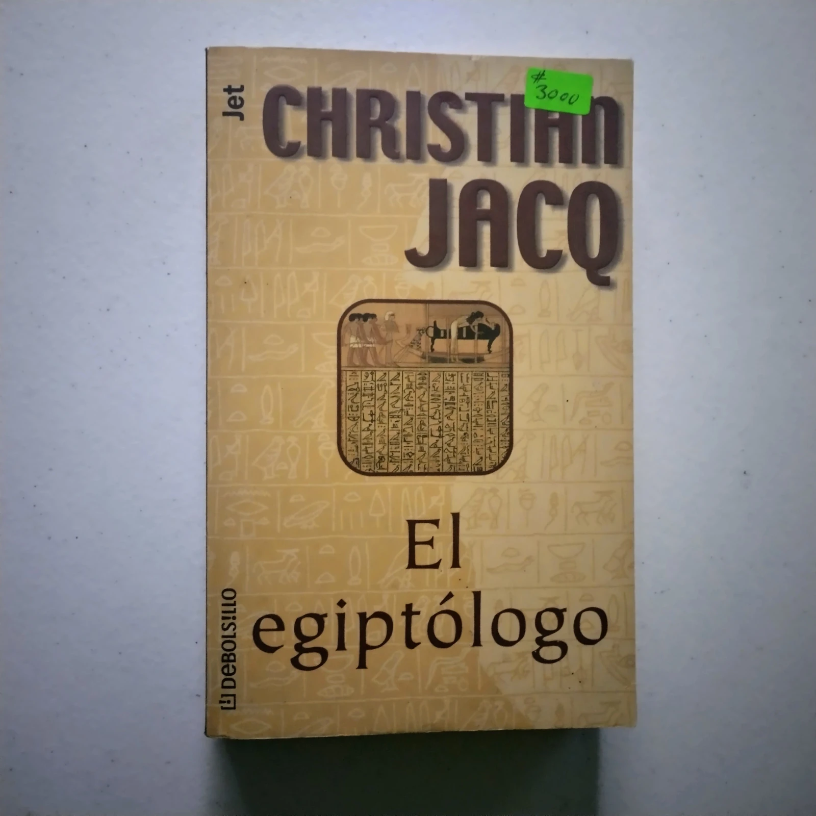 El egiptólogo, Christian Jacq, usado