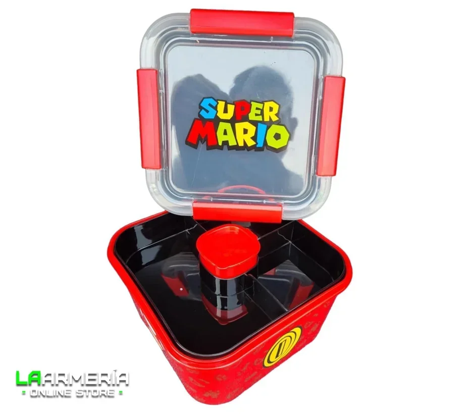 Salad to go box Mario Bros  1810 ml 2
