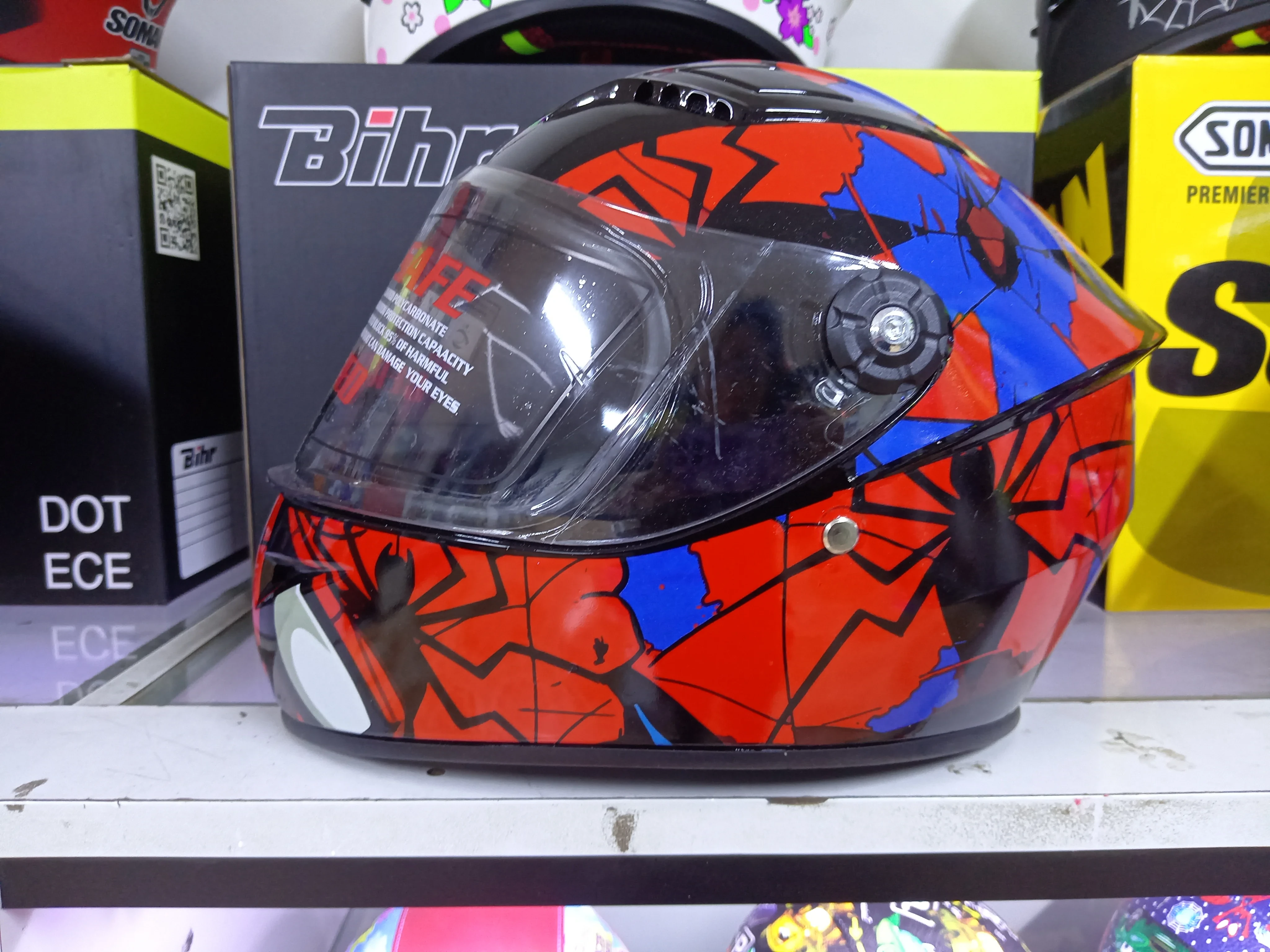 CASCO NIÑO SPIDERMAN