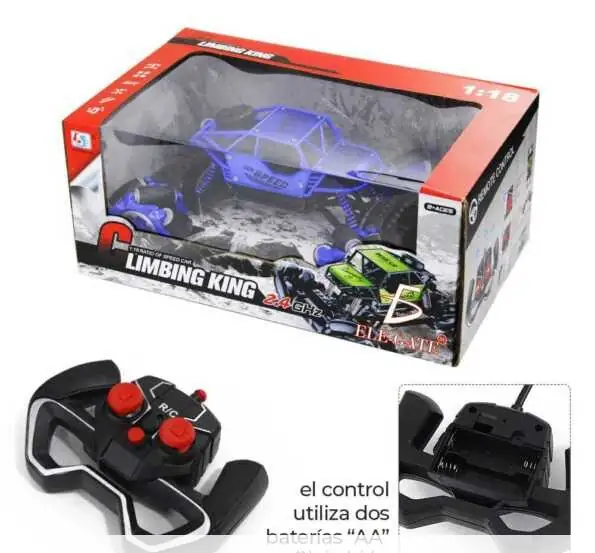 Monster Truck A Control Remoto Recargable 4X4 4