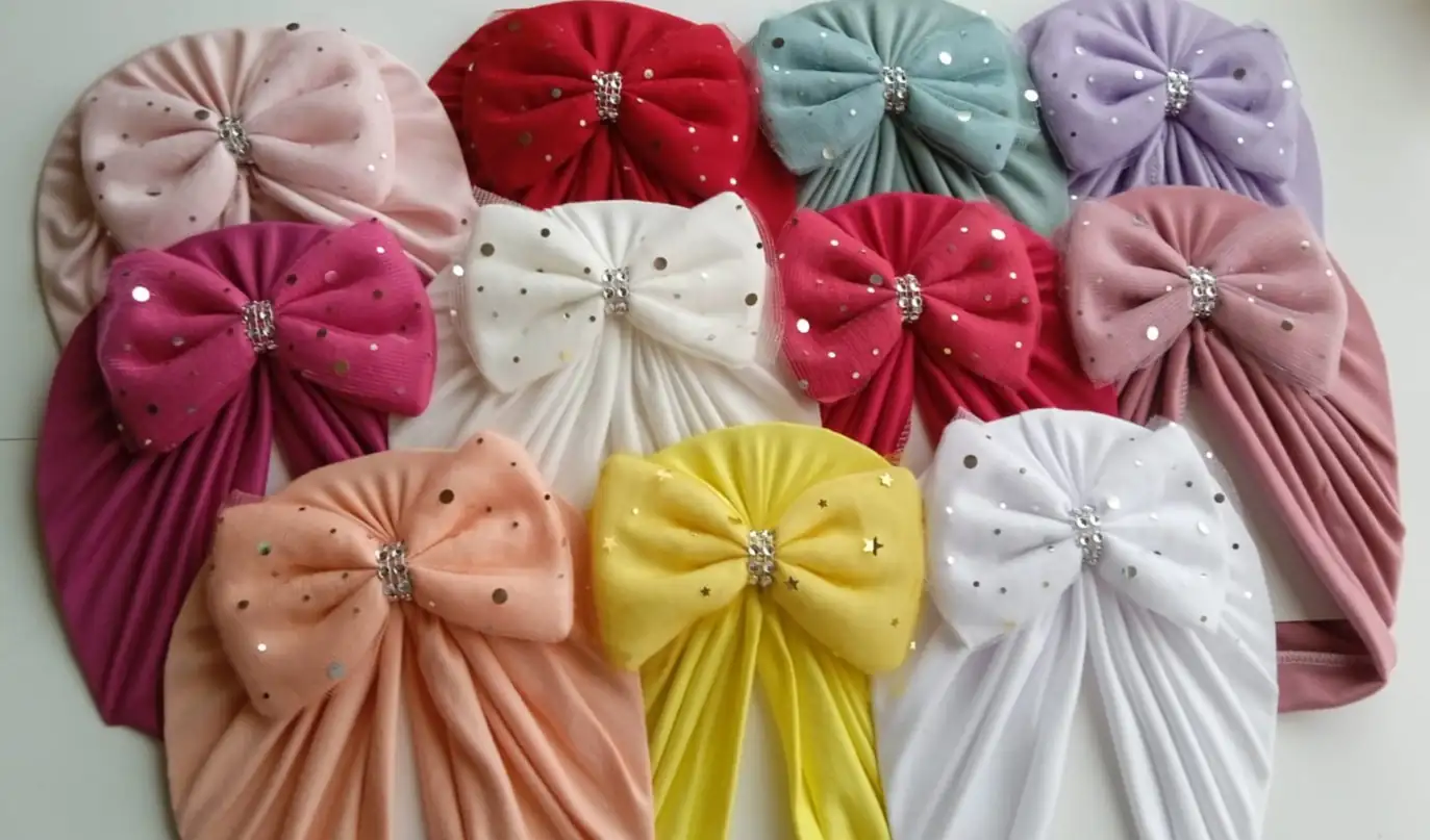 Gorro lazo con tull