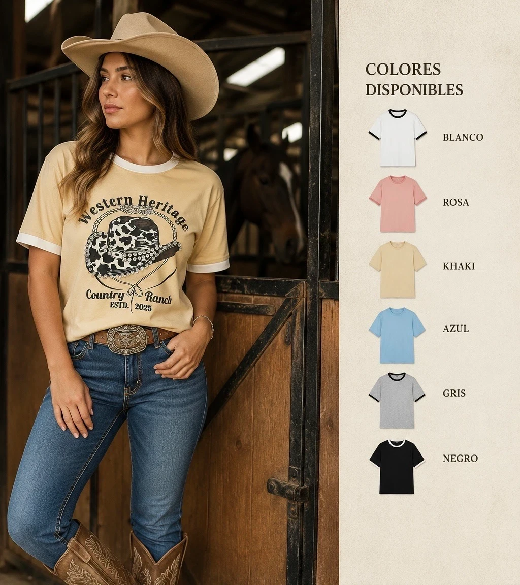 Playera Vaquera Med/Gde 2