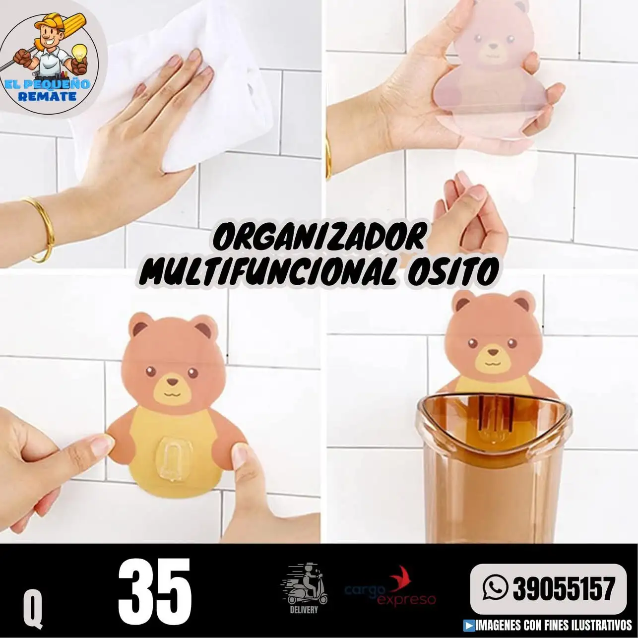 ORGANIZADOR MULTIFUNCIONAL OSITO 4