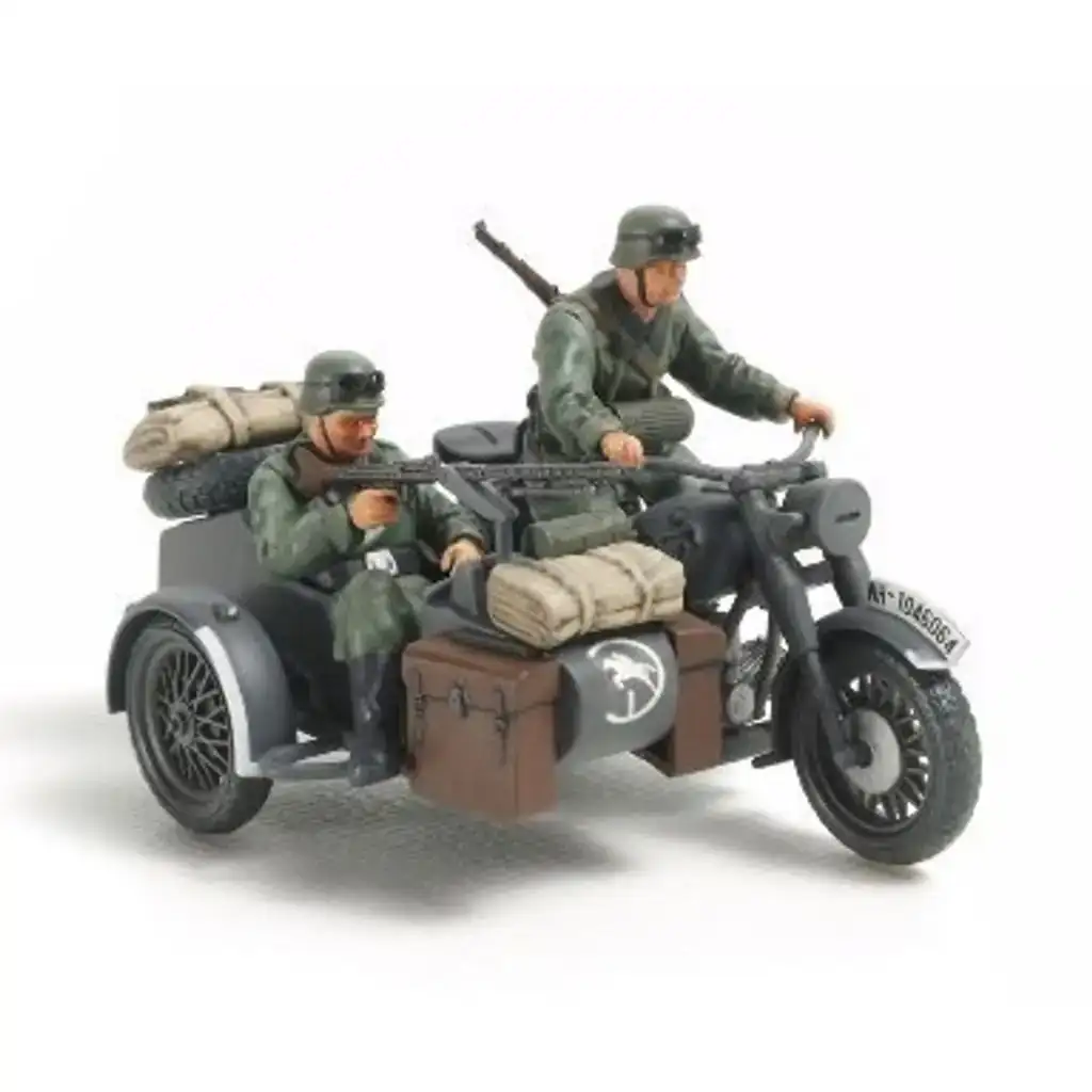 1/48 Tamiya GERMAN MOTORCYCLE & SIDECAR 2