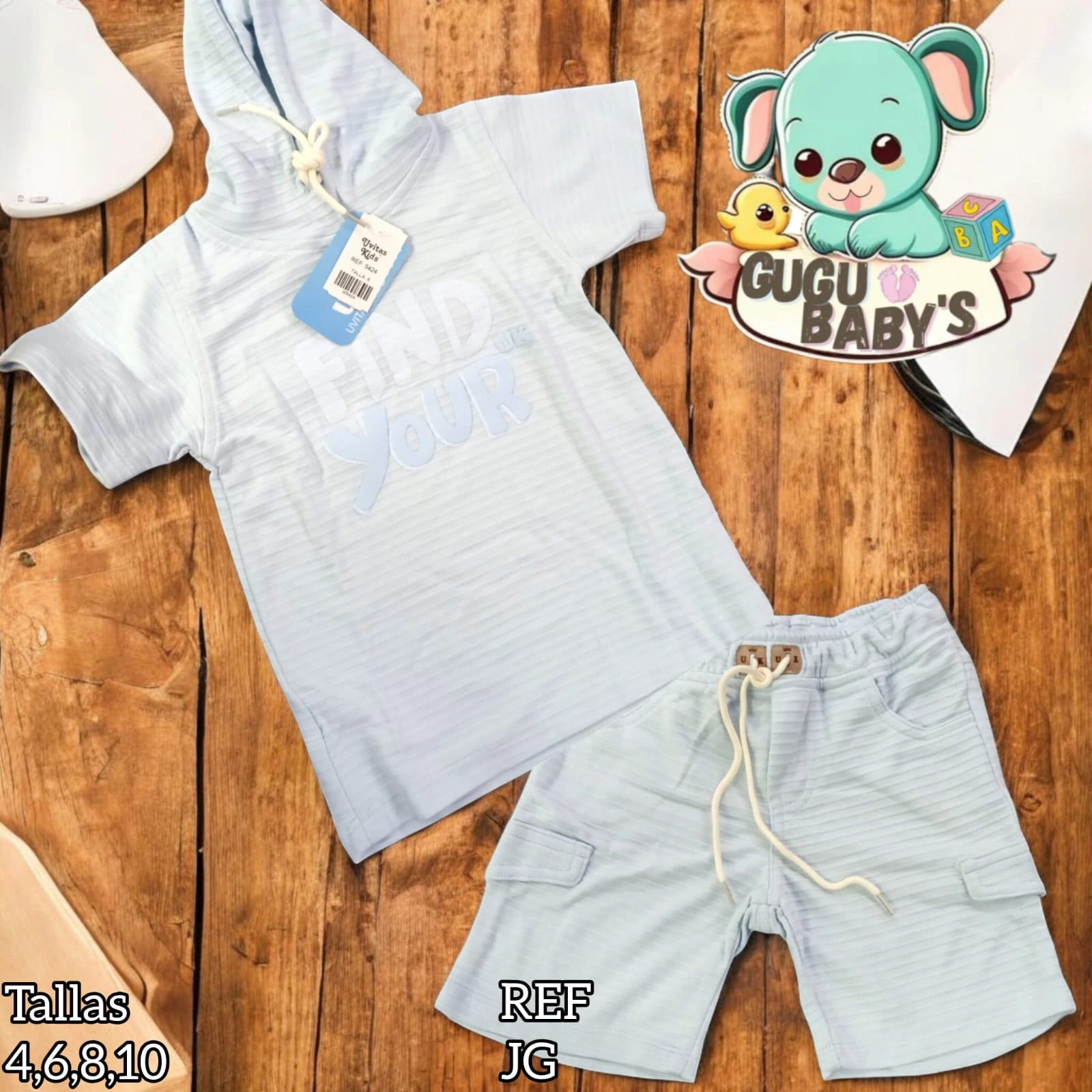 CONJUNTO UVITAS KIDS 3