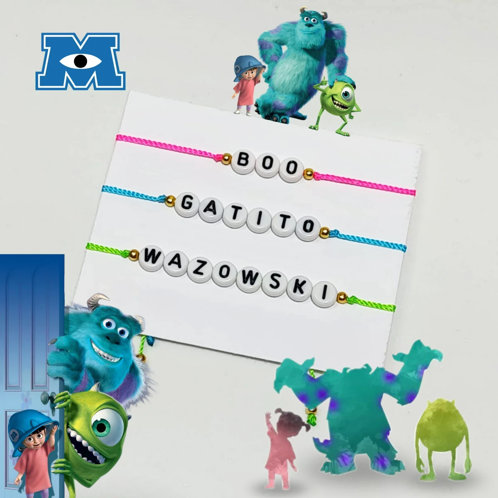 Pulseras de MONSTERS, INC