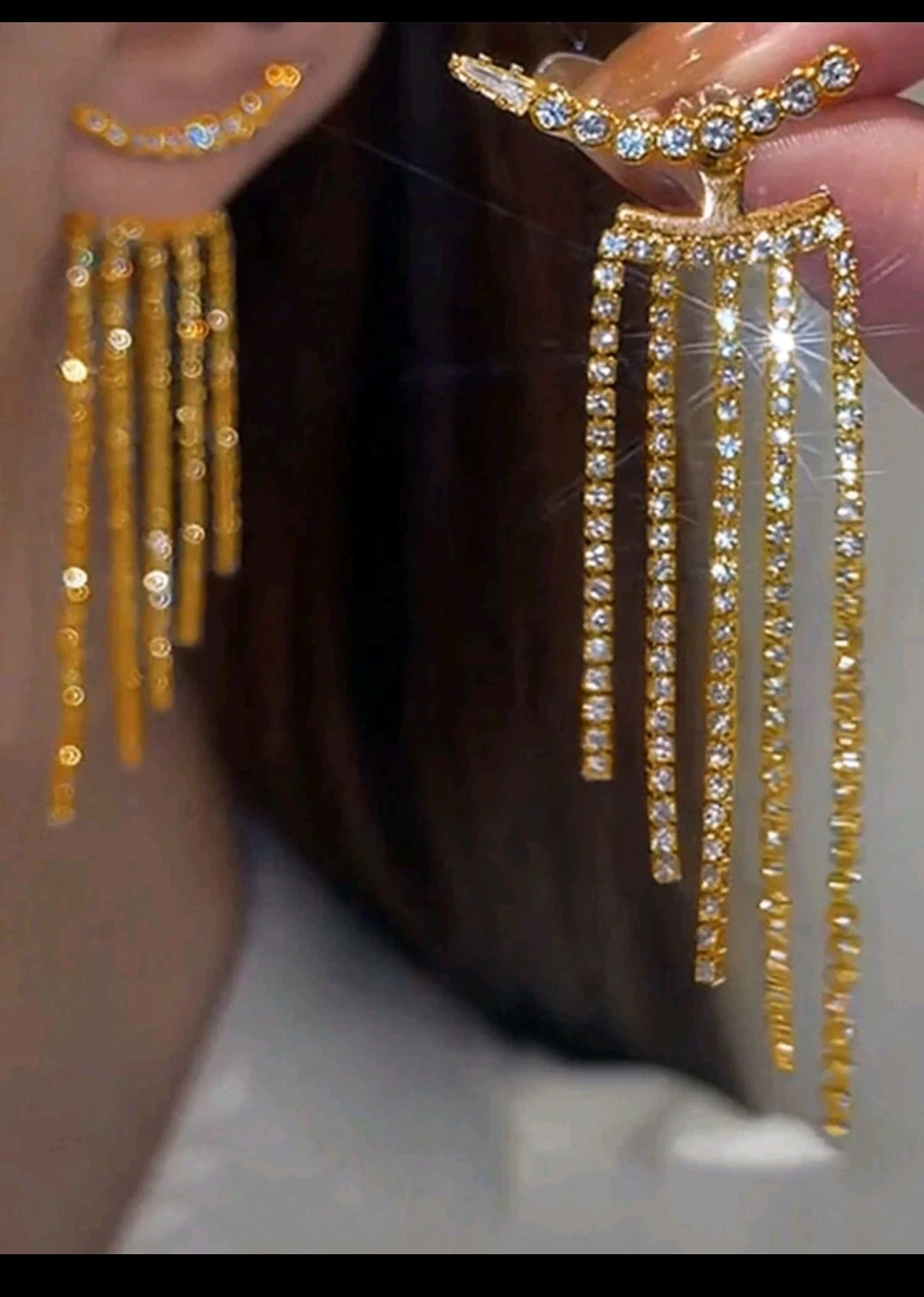 Aretes largos 4