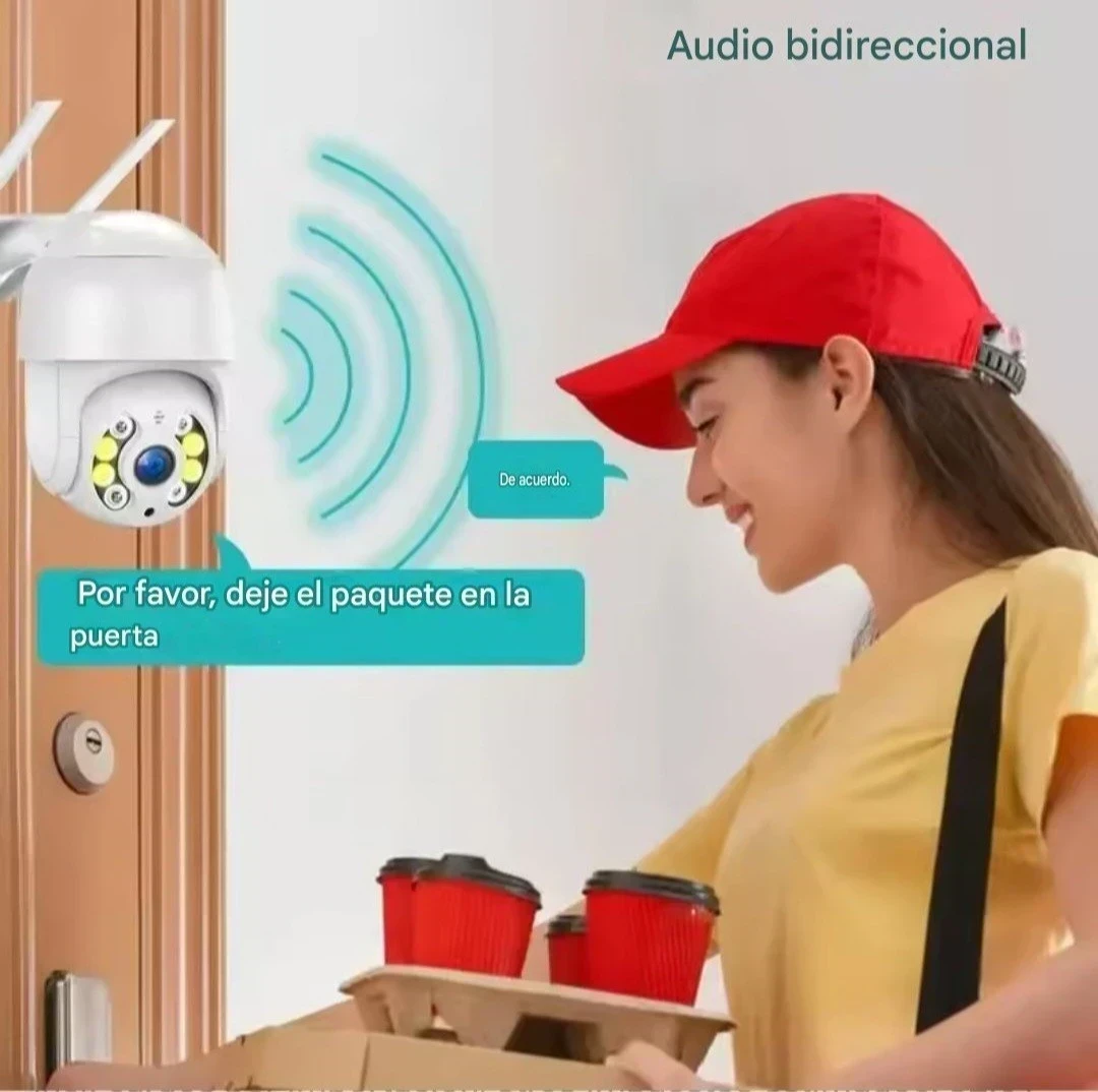 CÁMARA WIFI PARA EXTERIOR  5