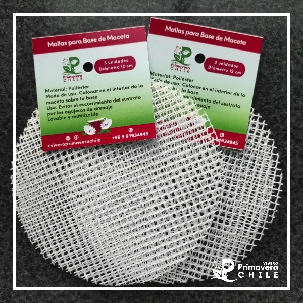 Mallas para Base de Maceta