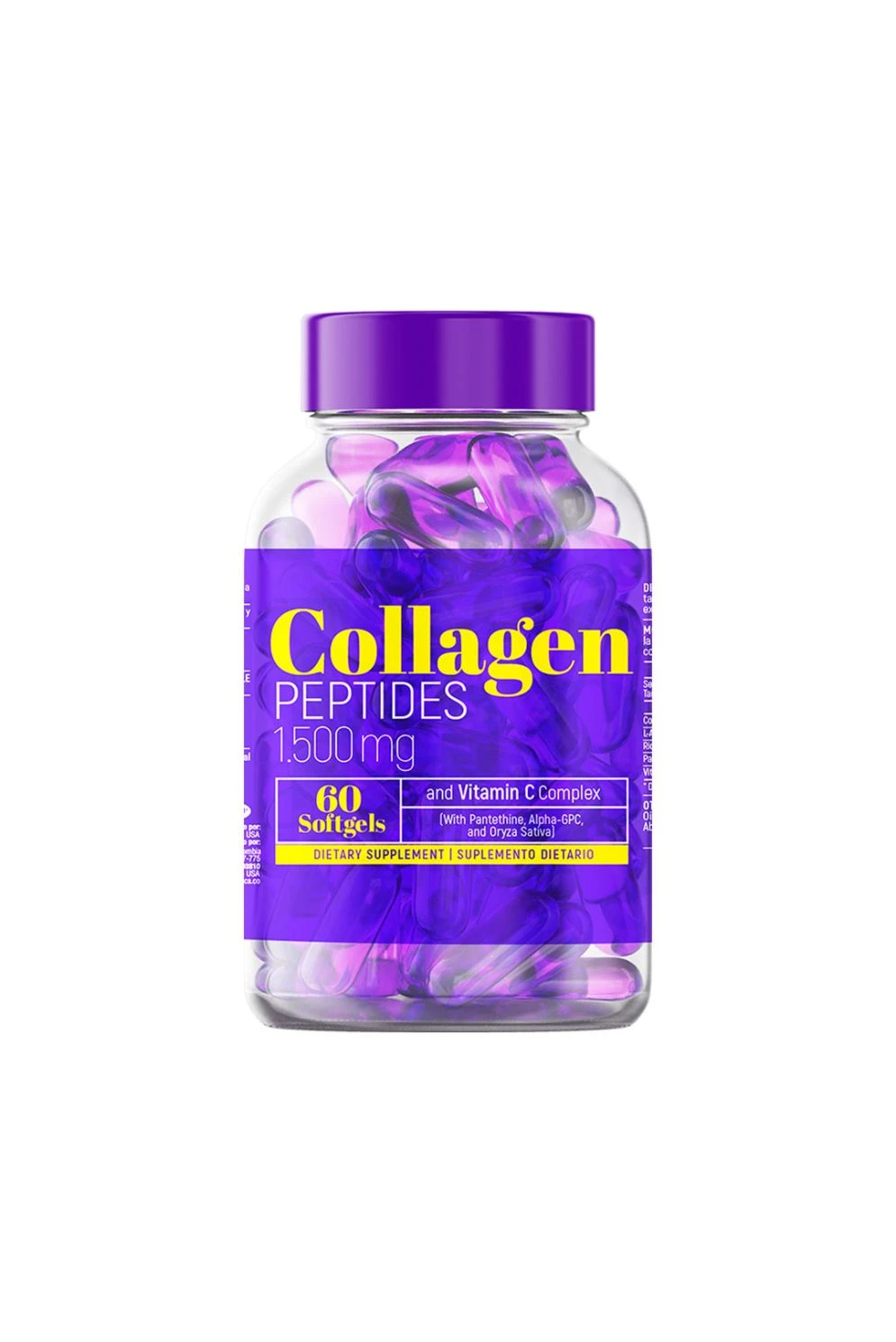 Collagen Peptides Plus Vitamina C Healty América 