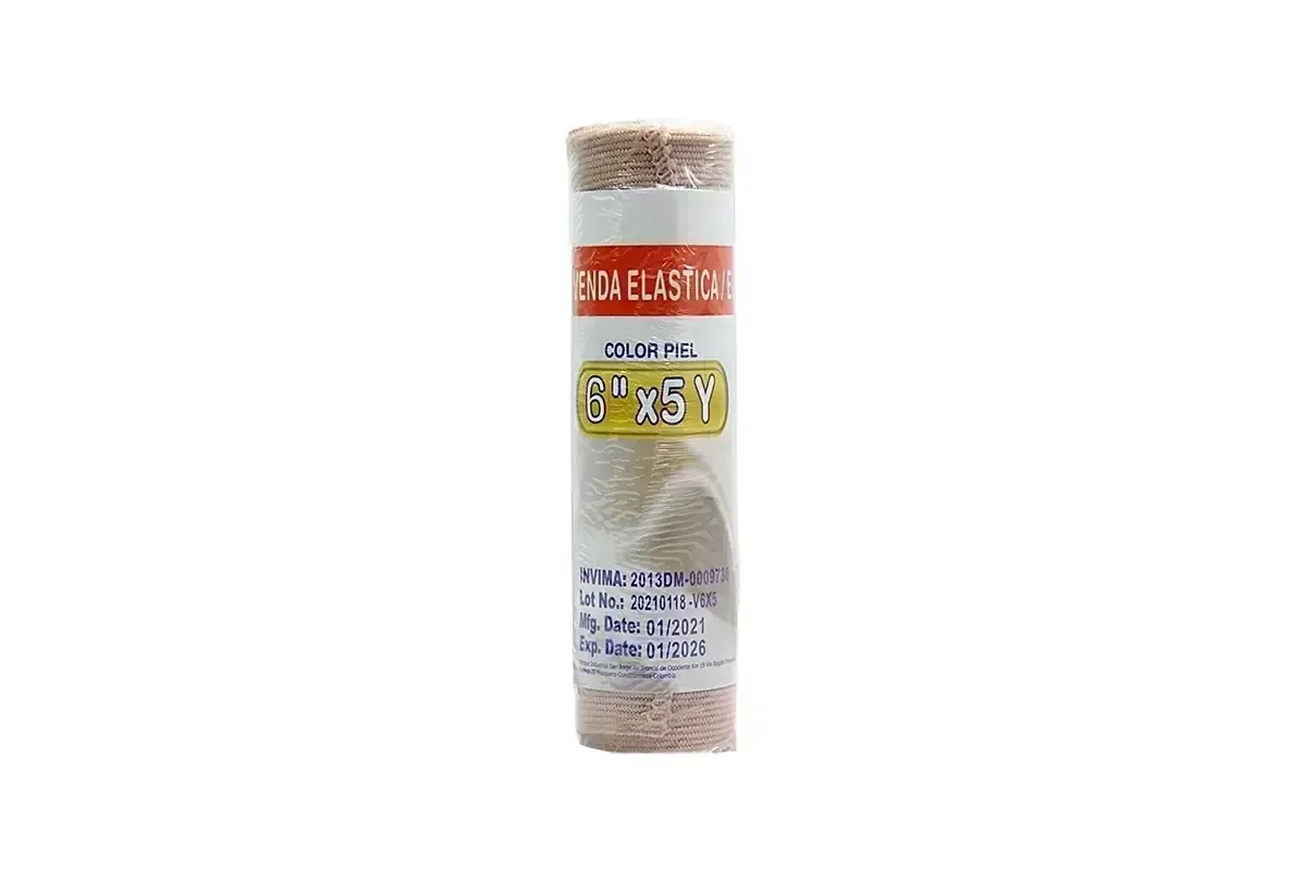 VENDA ELASTICA 6X5 PIEL BEGUT