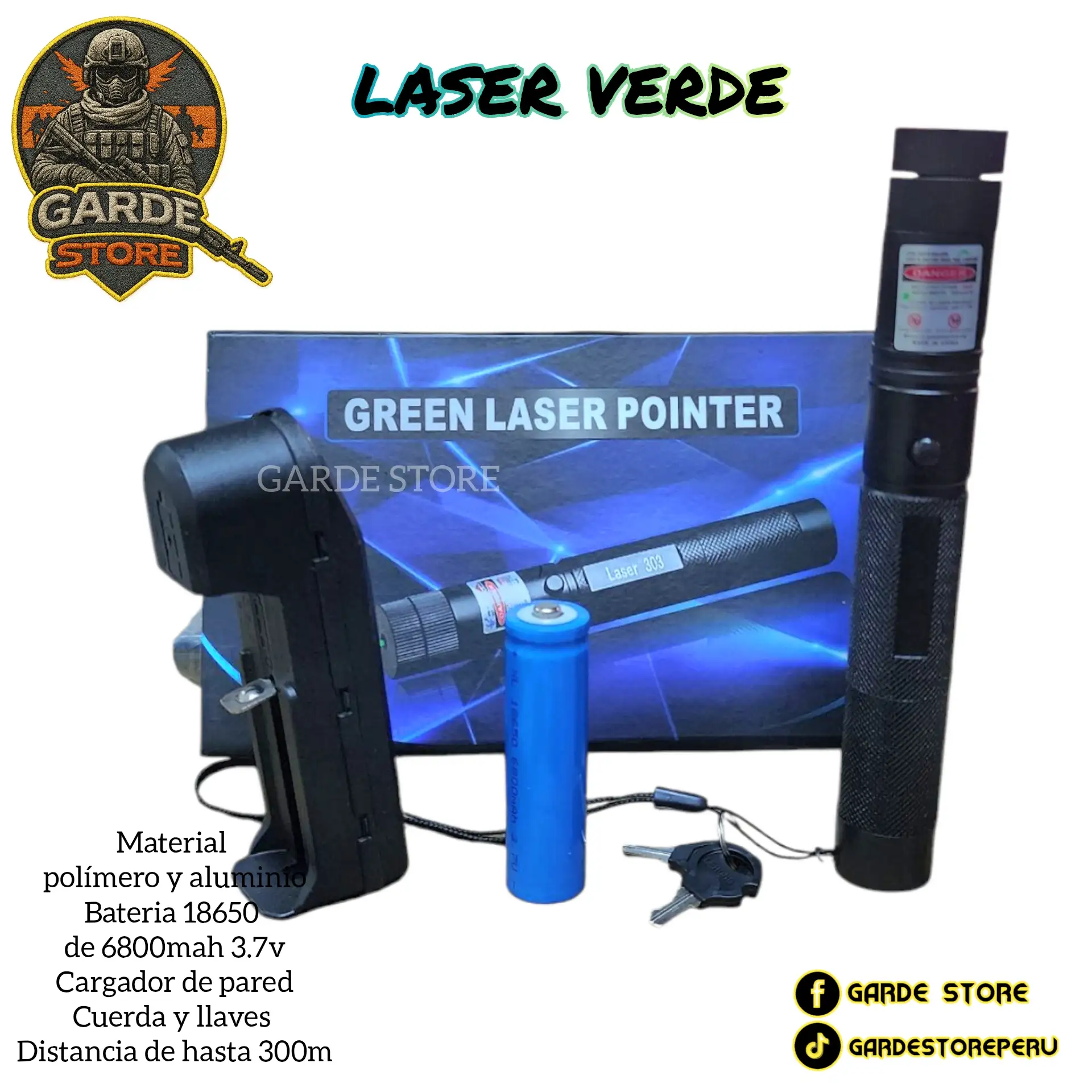 Laser verde 303 exo 3