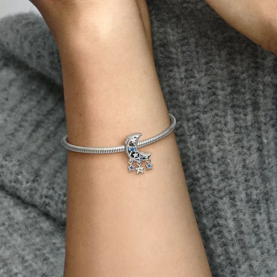 Charm Estrellas y Luna Crecientes 4