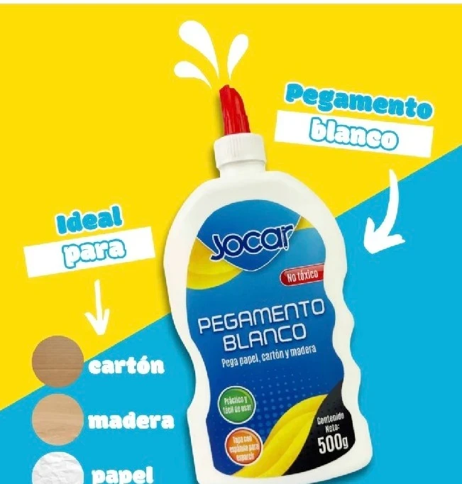 Resistol blanco  jocar 500gr