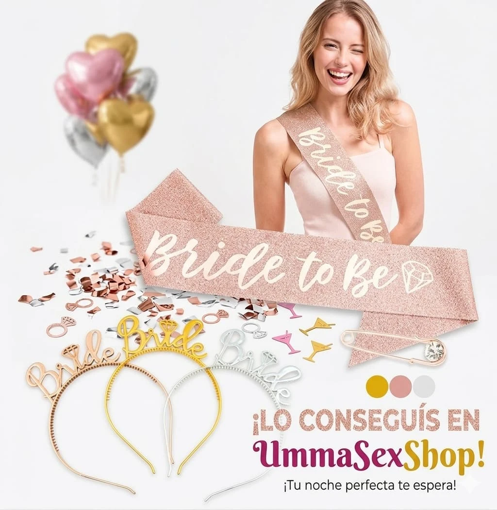 Banda Bride To  Be con Vincha
