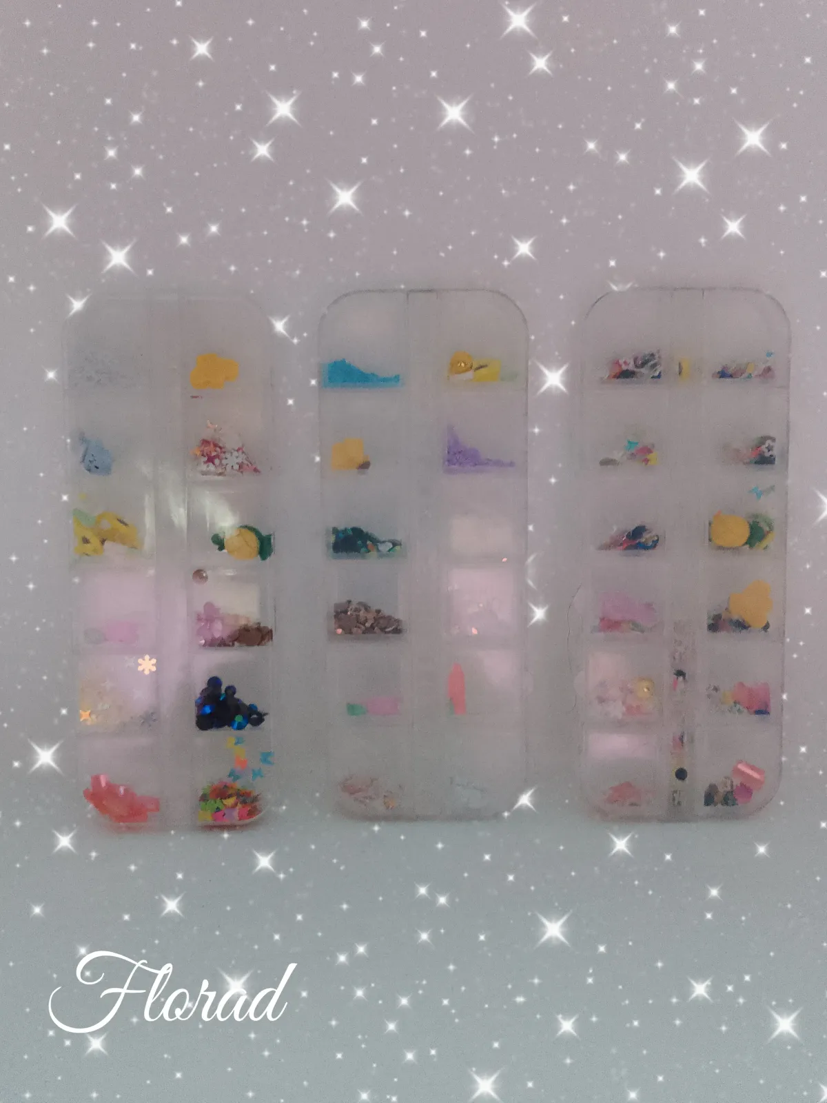 Sticker para uñas en estuche