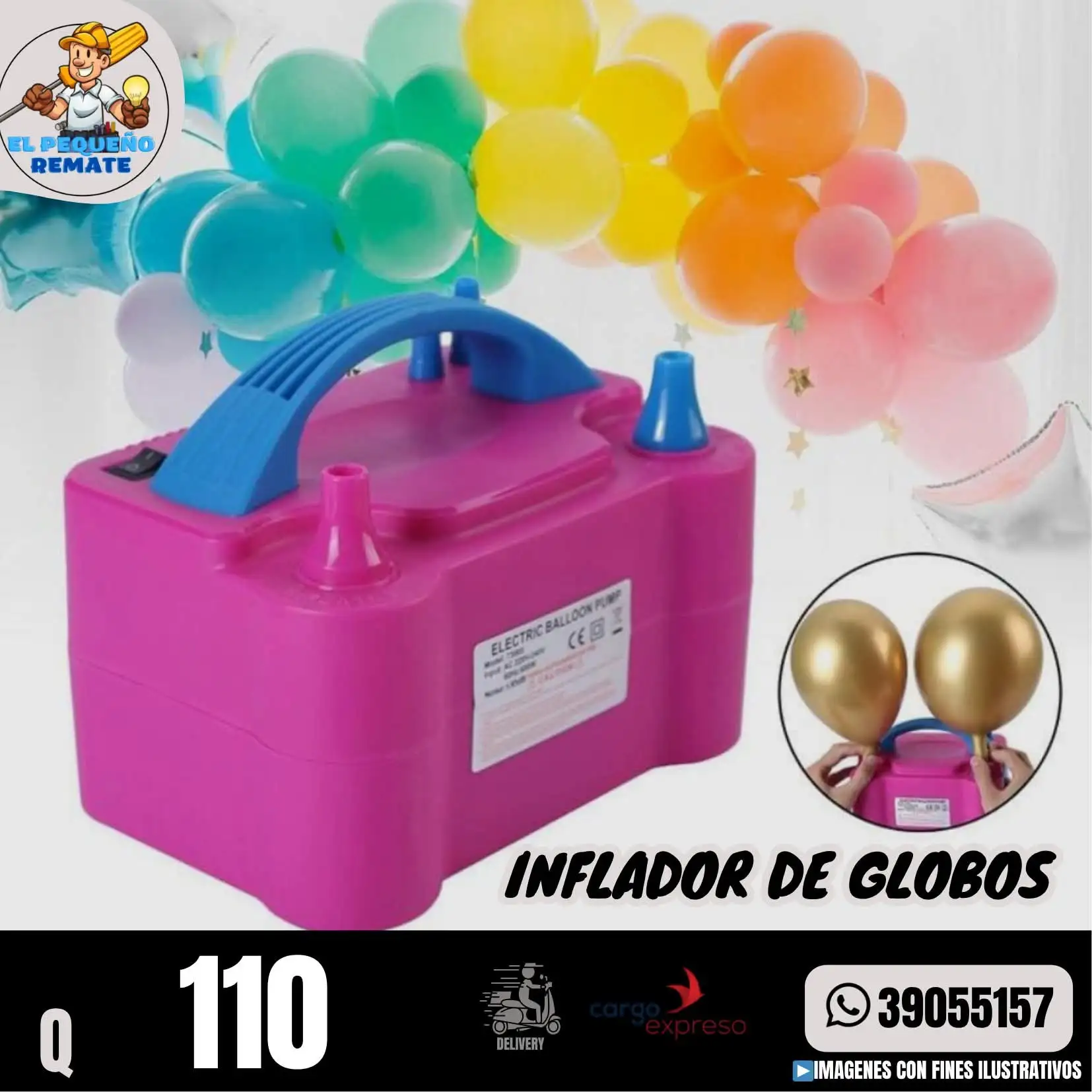 INFLADOR DE GLOBOS 3