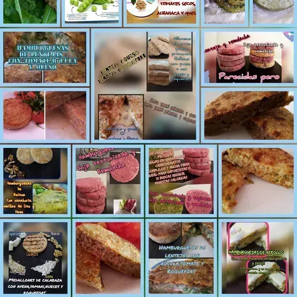 Hamburguesas especiales y milanesas