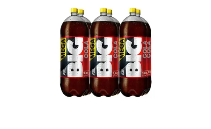 Gasosa big cola negra 3.3 litros
