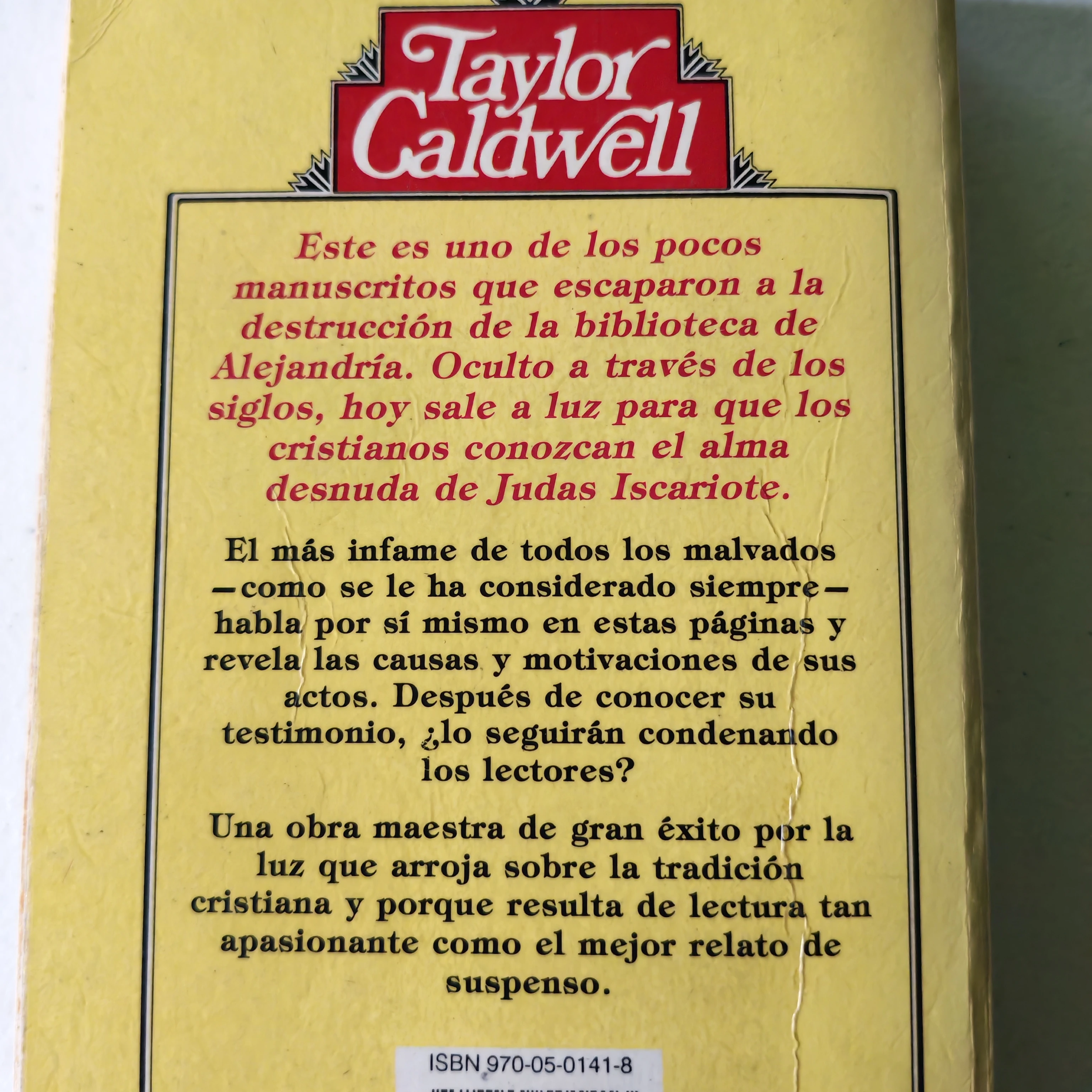 Yo, Judas, Taylor Caldwell, usado 3