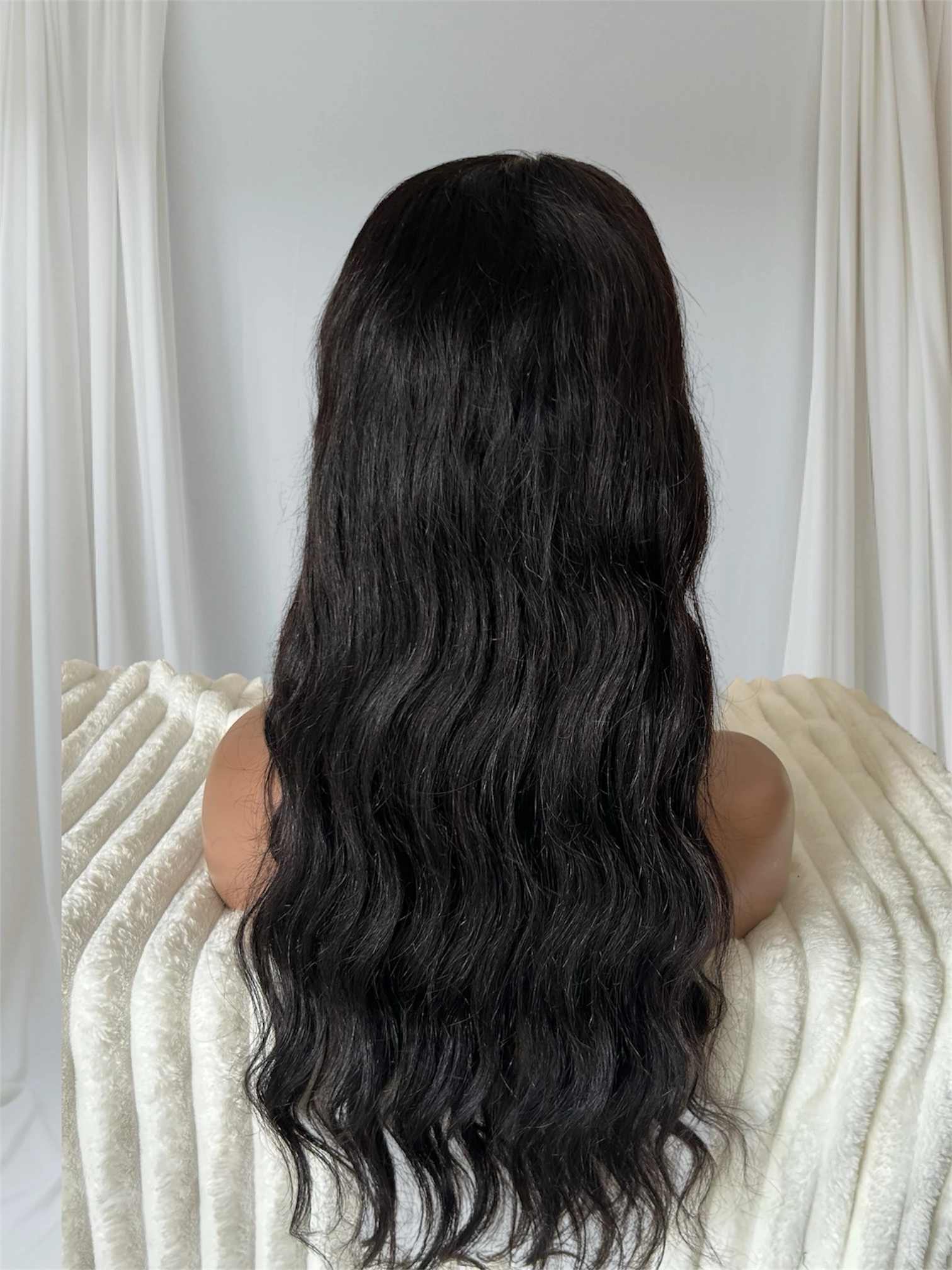 Peluca cabello humano 24 pulgadas, frontal13x4  HD. 4