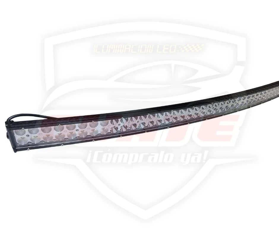BARRA LED 42" CURVA BLANCA  5