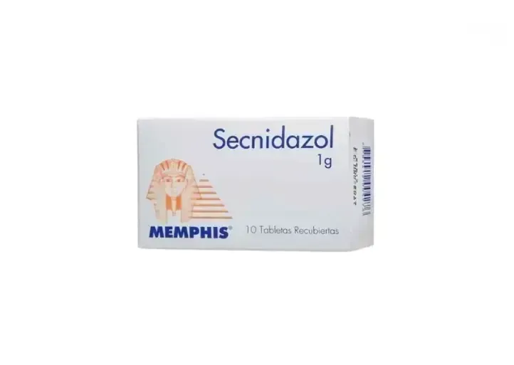 SECNIDAZOL 1 GR X 10 TBL MEMPHIS