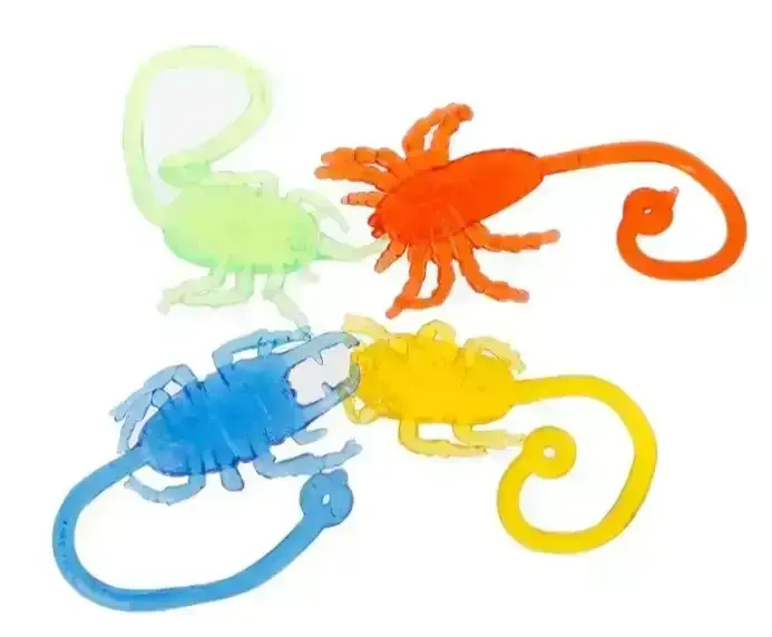 Juguete alacranes de silicona 