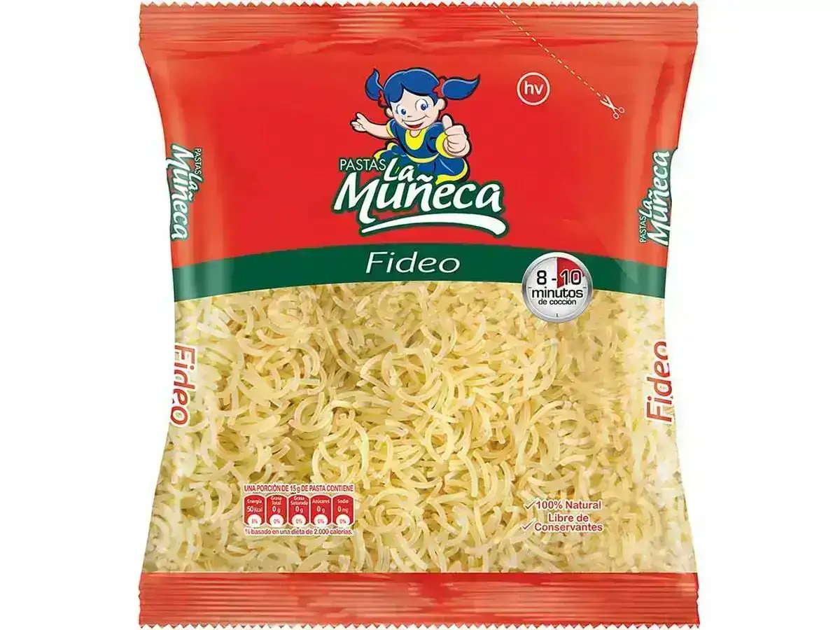 Fideos la muñeca x 250g