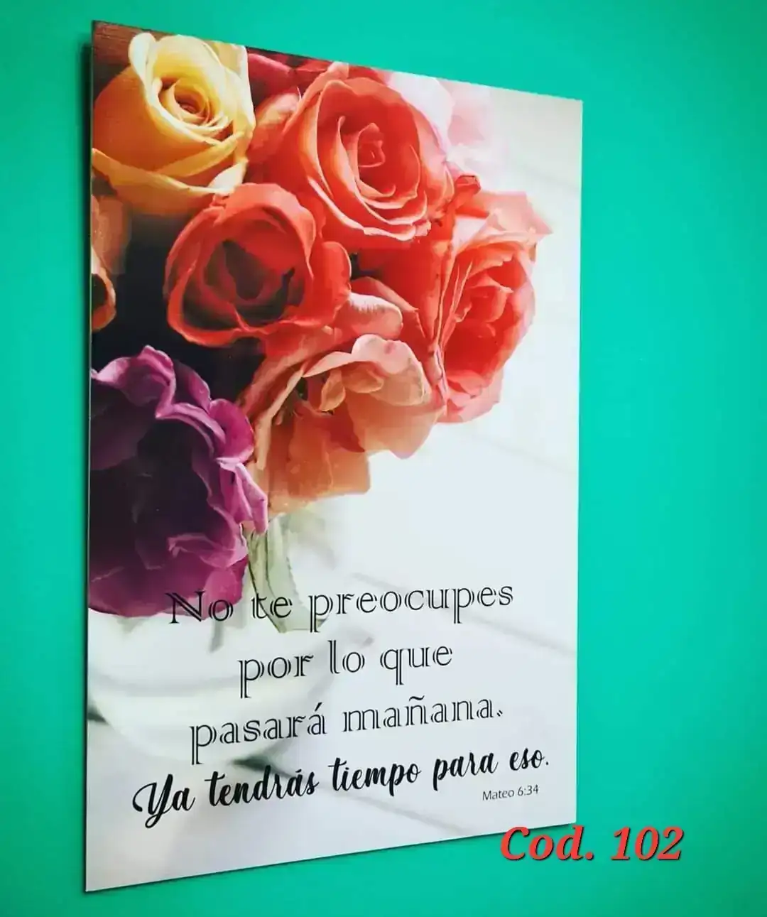 Cuadro simple chico. 40