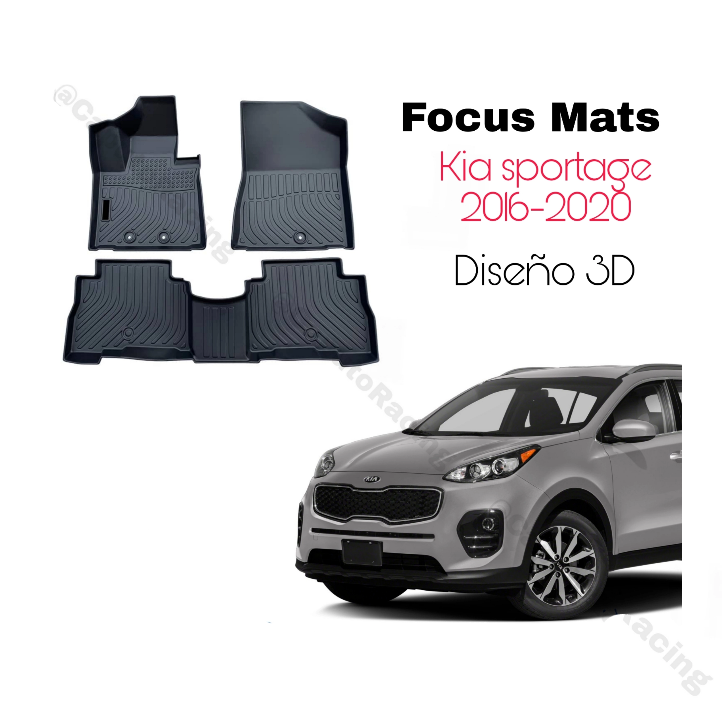 ALFOMBRA 3D KIA SPORTAGE 2016-2020 