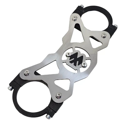 NS 200 RS 200 AS 200 N250 Estabilizador de barras acero cromado logo 3d negro ML