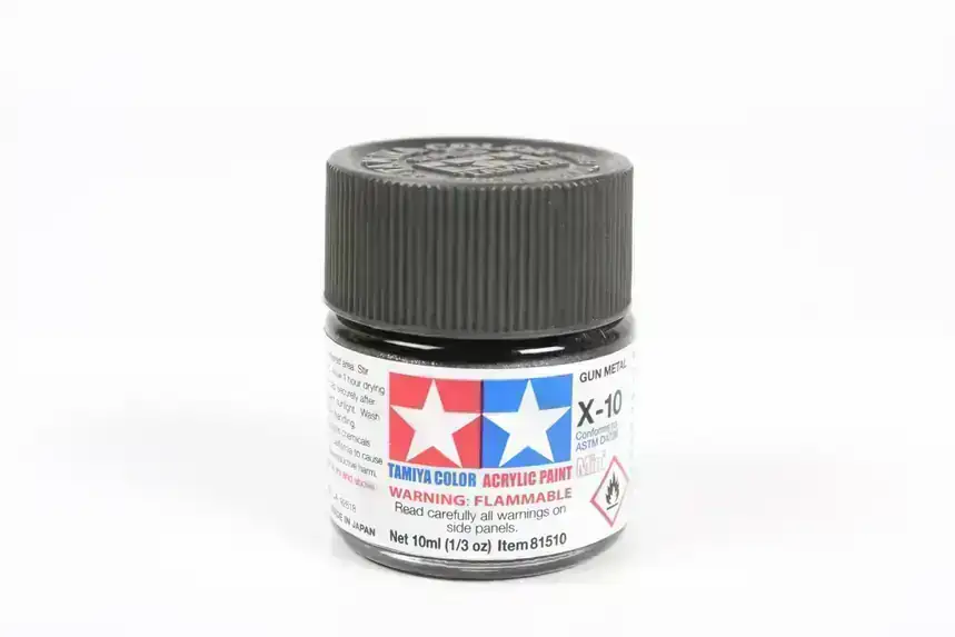 ACRYLIC MINI X-10 GUN METAL