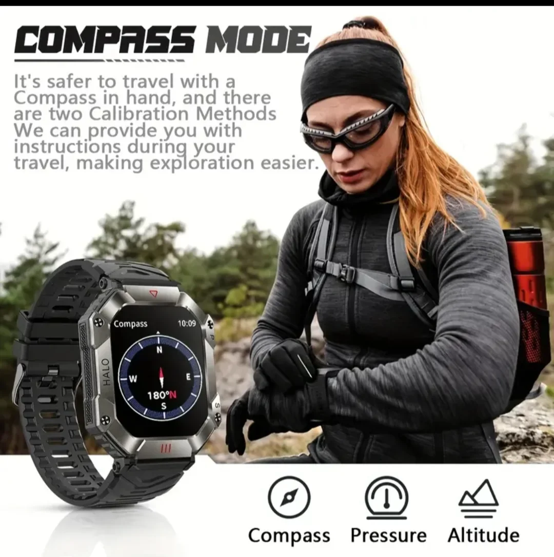 Reloj Smart grado Militar  7