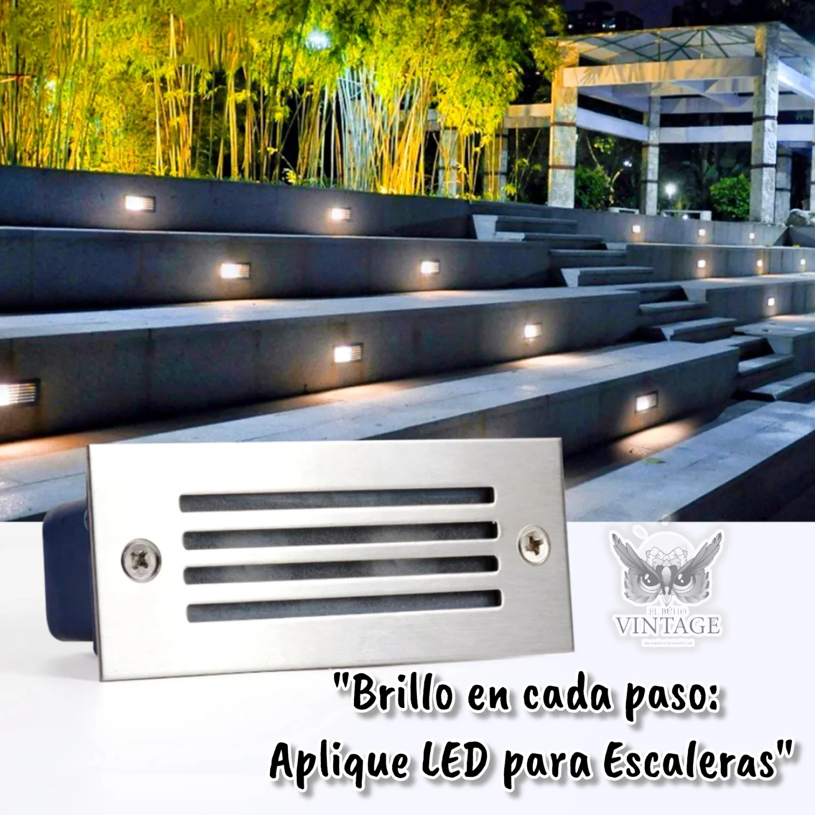 Spot para Escalera 4w